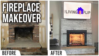 WE RENOVATED THE FIREPLACE  TLF 40 [upl. by Pfeffer]