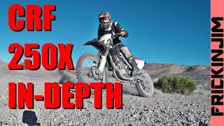 CRF250X InDepth Review [upl. by Recneps990]