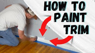 How To Paint Trim and Baseboards [upl. by Myles823]