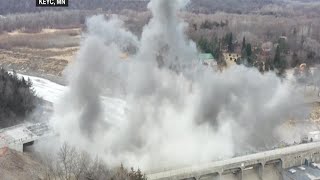 Minnesota bridge implosion [upl. by Adnalue]