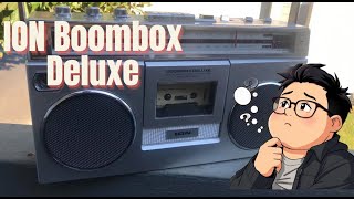 ION Boombox Deluxe Unboxing and Quick Look [upl. by Akcir]