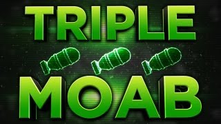 MW3 Triple MOAB on Bootleg Half Way Off a QUAD [upl. by Ritter]