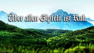 Über allen Gipfeln ist Ruh German balladeEnglish translation [upl. by Rutter]