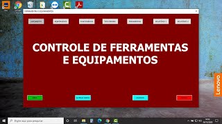 PLANILHA EXCEL para CONTROLE de FERRAMENTAS e EQUIPAMENTOS  PLANILHA PRONTA [upl. by Xanthus]