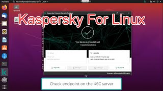 Install Kaspersky Security for Linux and connect to Kaspersky Security Center Step by step [upl. by Acsirp]