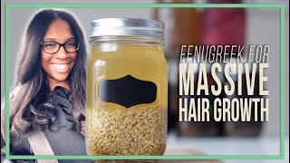 Fenugreek For Hair Growth  For Hair Loss  Strengthen [upl. by Ahkihs819]