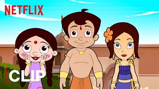 Indumati Introduces Bheem and Chutki  Chhota Bheem  Netflix India [upl. by Lunseth]