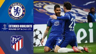 Chelsea vs Atlético de Madrid Extended Highlights  UCL on CBS Sports [upl. by Lutero]