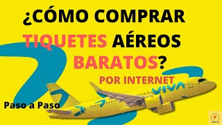 COMPRAR TIQUETES Aéreos BARATOS con VIVA AIR Paso a Paso online Ejemplo con vuelo a San Andrés [upl. by Eneri788]