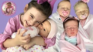 Aliyah’s Busy Reborn Night Routine with 4 Baby Girls [upl. by Dani]