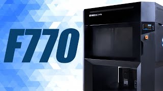 The Stratasys F770  Largeformat industrial 3D printing [upl. by Woodberry]