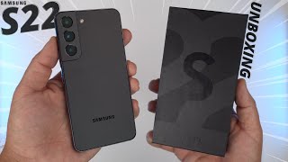 Samsung Galaxy S22 Unboxing amp First Impressions [upl. by Mirella625]