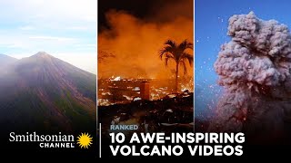 10 AweInspiring Volcano Videos 🌋 Smithsonian Channel [upl. by Brightman]