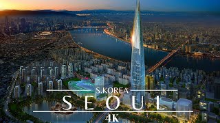 Seoul 4K Drone 🇰🇷  Epic Seoul Timelapse  South Korea As Never Seen Before [upl. by Peper]