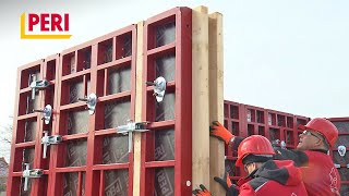 TRAINING  PERI MAXIMO assembly of stopend formwork EN [upl. by Ballou]