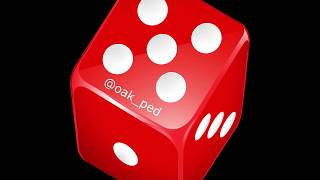 dado vitual 3D  3D virtual dice [upl. by Attenol]