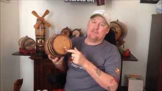 How To Seal A Leaking Oak Barrel With Wax [upl. by Annavas]