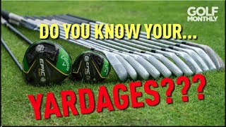 HOW WELL DO YOU KNOW YOUR DISTANCES Golf Monthly [upl. by Rodney]