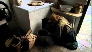 Extracting Lanolin from Sheeps Wool Edwardian Farm [upl. by Aldridge]