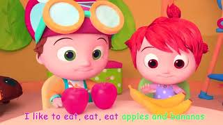 Apples and Bananas Song  CoComelon Nursery Rhymes amp Kids Songs [upl. by Meyers6]