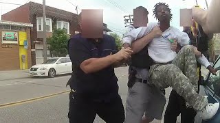 Body Cam Shows Suspect Get Tasered While Resisting Arrest in Cleveland Ohio [upl. by Enialedam767]