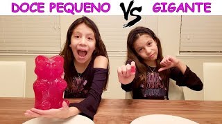 DOCE PEQUENO VS GIGANTE [upl. by Trust319]