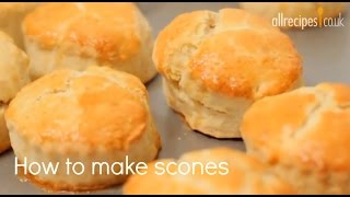 How to make scones  Scone recipe  Allrecipescouk [upl. by Enirtak]