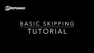 How to Skip  Basic Skipping Tutorial [upl. by Yellat]