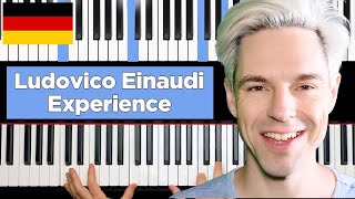 Ludovico Einaudi  Experience  Klavier lernen  einfach [upl. by Yraillih]