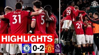 Highlights  Chelsea 02 Manchester United  Premier League 201920 [upl. by Phillis362]