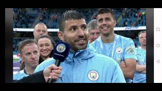 Watch Kun Sergio Agüero  final farewell footage at The Etihad today  Manchester City 23rd May 2021 [upl. by Kir]