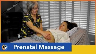 Prenatal Massage Techniques  Relieving Pregnancy Pains [upl. by Tnert]