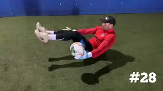 100  Goalkeeping solo drills and home workouts Part 1 [upl. by Nnyllatsyrc79]