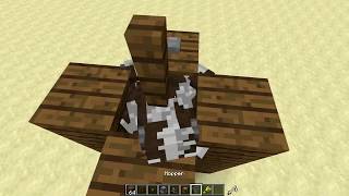 Minecraft Tutorial  Automatic Animal Farm  Under 60 Seconds [upl. by Lleder899]