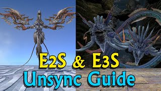 FFXIV E2S amp E3S Unsync Edengrace Farm [upl. by Hpejsoj]