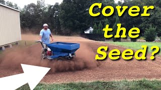 Top Dress Peat Moss  ORGANIC Lawn Renovation  PART 5 [upl. by Hcire577]