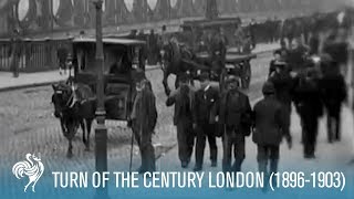 Early English Traffic Turn of the Century London 18961903  British Pathé [upl. by Atiniv]