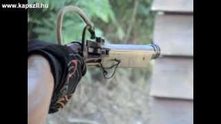 Matchlock firearms in extreme slow motion [upl. by O'Reilly]