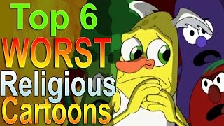 Top 6 Worst Religious Cartoons [upl. by Aehtorod945]