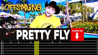 【THE OFFSPRING】 Pretty Fly For A White Guy  cover by Masuka  LESSON  GUITAR TAB [upl. by Alo899]