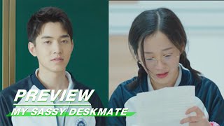 My Sassy Deskmate E10 Preview 你在我的右手边第十集预告 iQIYI [upl. by Ailbert]