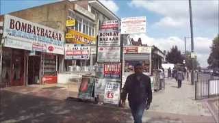 Walking on Londons quotLittle India Streetquot Ealing Road Alperton Wembley [upl. by Enyak]