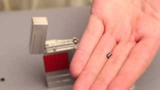 How to Change the Flint for an ST Dupont Ligne 2 Lighter [upl. by Ecinwahs]