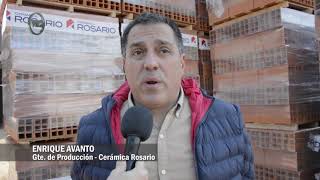 CERAMICA ROSARIO ASÍ SE FABRICAN LOS LADRILLOS HUECOS  CIFRAS TV 250819 [upl. by Donn]