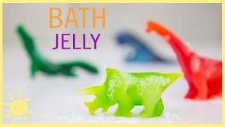 DIY  How to Make Bath Jelly Easy Recipe [upl. by Bracci]