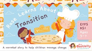 Rose learns about school transition  animated transition story for EYFS and KS1 [upl. by Notniuq850]