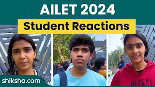 AILET 2024 Exam Analysis amp Students Review [upl. by Haropizt]