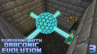 Surviving With Draconic Evolution  E03  Energy Storage Setup [upl. by Nate156]