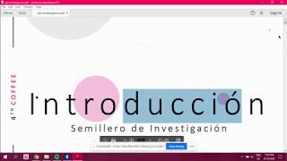 ¿Cómo hacer la introducción en nuestro proyecto de investigación [upl. by Kingdon]