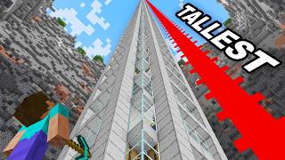 I Built The Worlds Tallest Minecraft Base [upl. by Ylebmik]